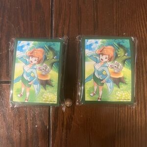 Pokemon Professor Juniper Character Trading Card Sleeves Set of 2 Packages